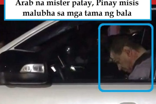 Arab patay, Pinay na misis sugatan sa ambush