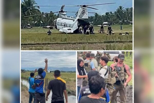 US military men, tapos na plane crash investigation