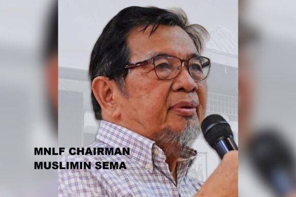 MNLF hiniling na maibalik ang Sulu sa BARMM photo of Chairman Sema giving a speech