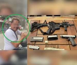 Municipal councilor arestado sa mga illegal na baril