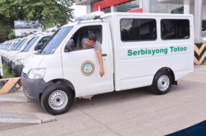 Barangays sa Cotabato province may bagong 100 rescue vehicles